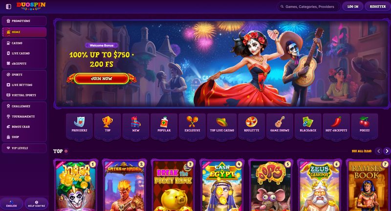 Explore Duospin Casino Slots and Unlock Exclusive Bonuses Worldwide.